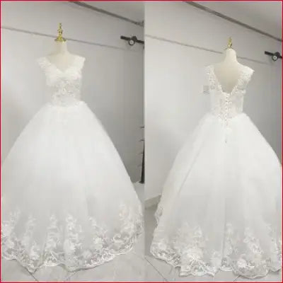 High Quality See Through Sexy Strapless Lace Up Wedding Dresses 2024 Ball Gowns Vestidos De Novia Plus Size Customized - shoulder pure
