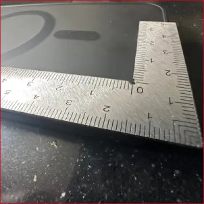 Metal try square with stainless frame for iPhone 14 Pro Max case measuring accessories