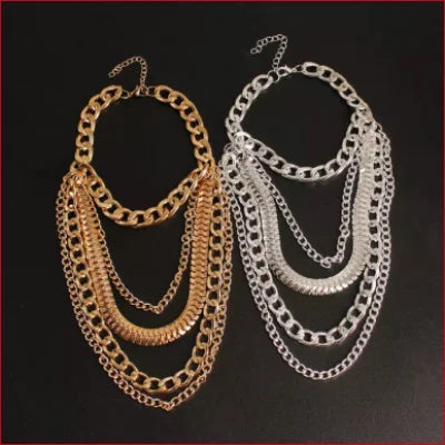 Multi-layered gold and silver chain bracelets, perfect as ankle chain bracelets for women