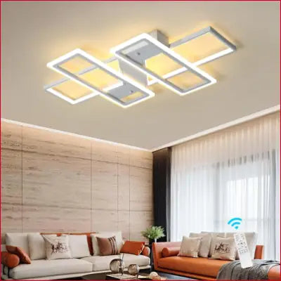 Modern geometric ceiling light featuring Dimmable Ceiling Light design with LED Ceiling Lamps