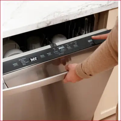 Stainless steel Dry Boost dishwasher with third rack and ENERGY STAR certification