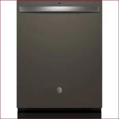 Dark stainless steel Dry Boost 24 Inch Top Control Dishwasher with third rack and ENERGY STAR certification