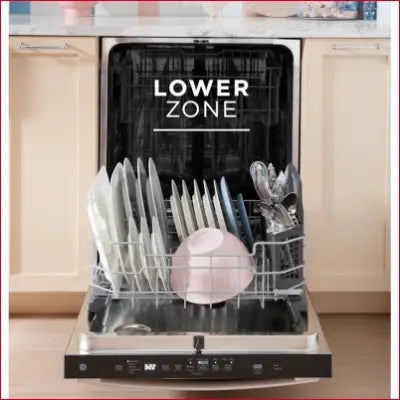 Open Dry Boost 24 Inch Top Control Dishwasher with third rack and fingerprint-resistant finish