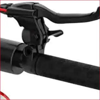 Black bicycle handlebar with brake lever for Engine Electric Scooter with 11 mile range