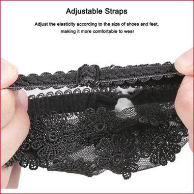 High Heels Lace Elastic Support