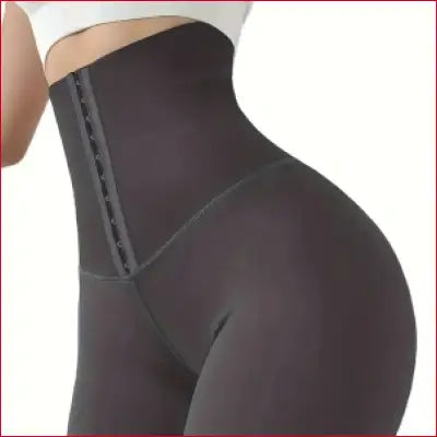 High waist skinny shapewear leggings with tummy control and butt lifting for women