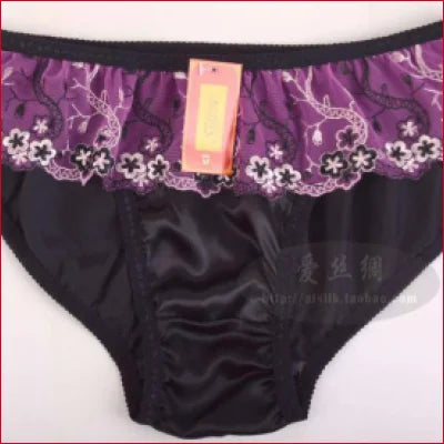 Mulberry Pure Genuine Silk 6A Panties Womens Lingerie
