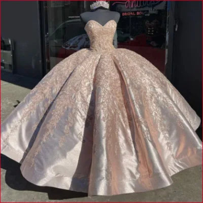 Princess Bridal Gown Wedding Sleeveless Dress