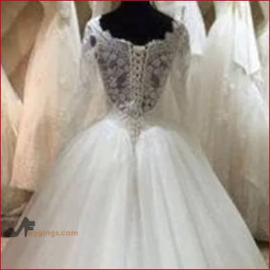 Princess Wedding Dress Sleeves Bridal Gown