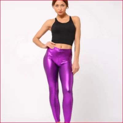 Purple Disco Pants Leggings