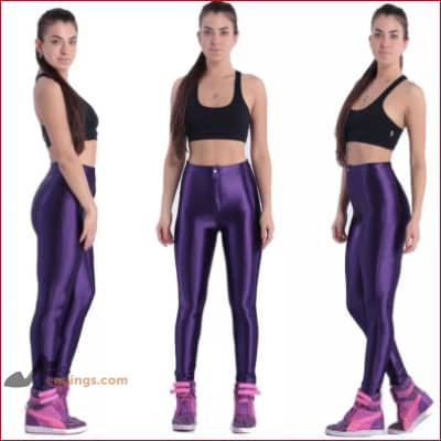 Purple Disco Womens Pants
