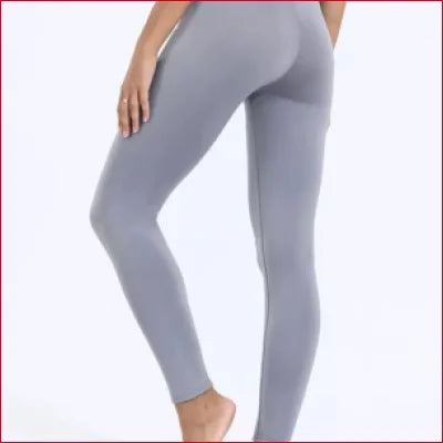 Gray soft velvet winter leggings for comfort and style in various colors