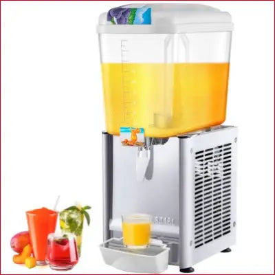 VEVOR Commercial Beverage Dispenser with cooling unit for refreshing cold drinks