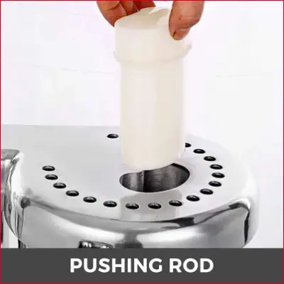 White plastic pushing rod for VEVOR commercial juice extractor and heavy duty juicer