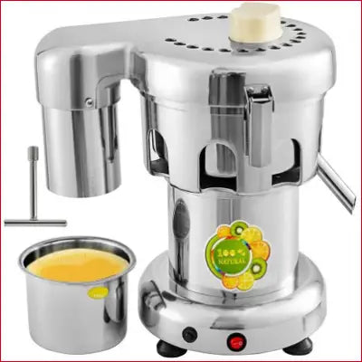 Stainless Steel Commercial Juice Extractor from VEVOR, a heavy duty juicer for fruits and veggies