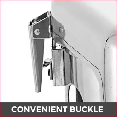 Shiny metal buckle on VEVOR Commercial Juice Extractor Heavy Duty Juicer design