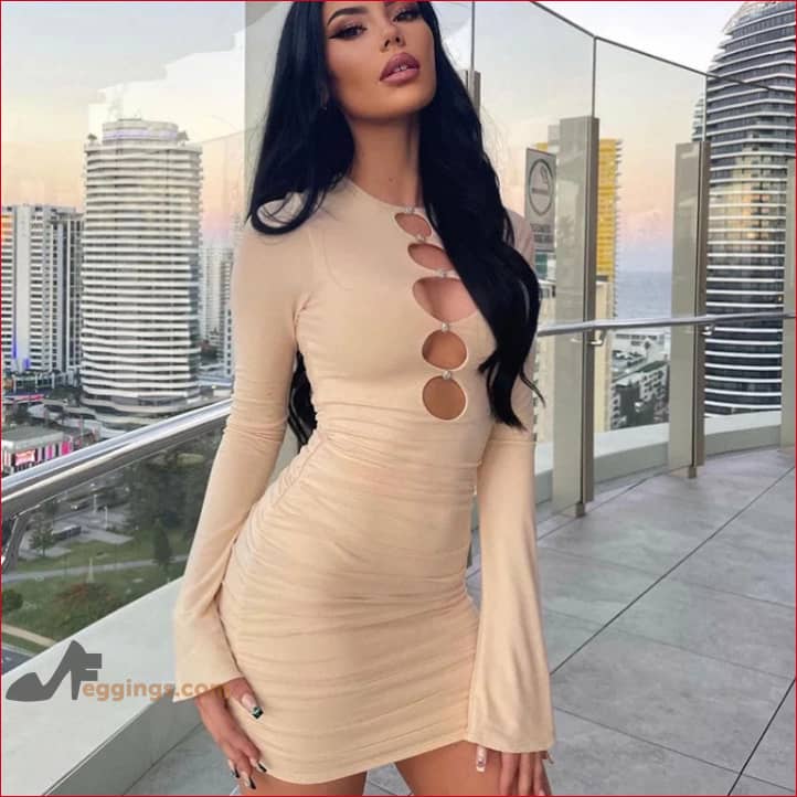 Bodycon Cut Out Womens Dress