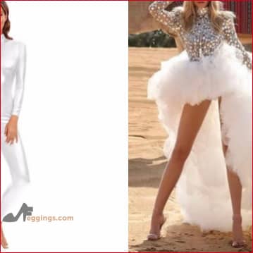 Fetish Wedding Dress Catsuit Kinky BDSM Bridal Gown Tulle Skirt