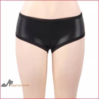 Scrunch Leather Womens Panties