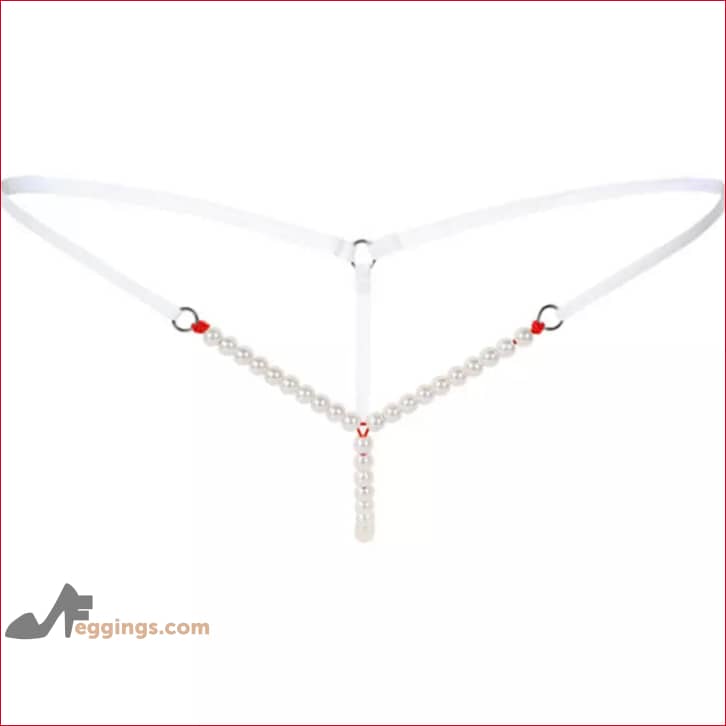 Thong Pearls G-String Bridal Lingerie