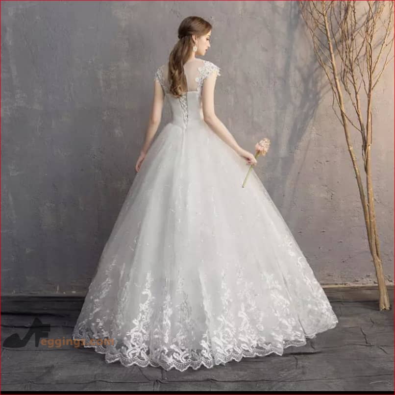Vintage Wedding Bridal Dress Gown