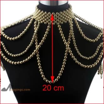 Wedding Choker Shoulder Bridal Necklace