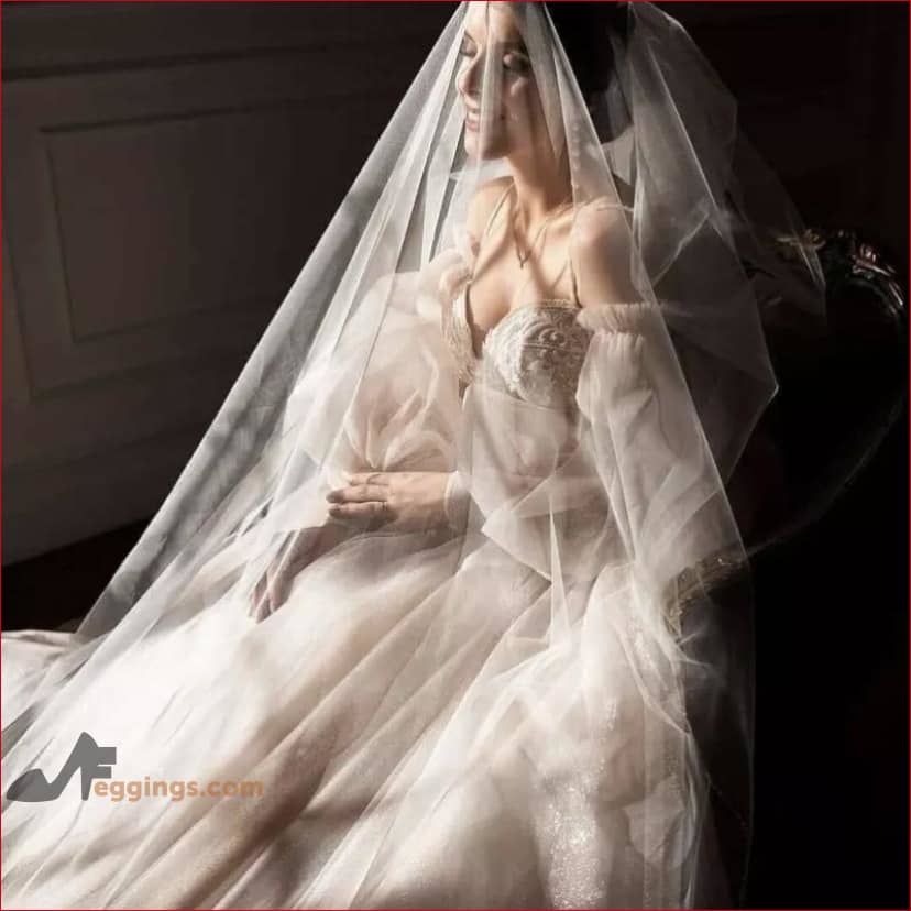 Wedding Dress Bridal Gown Puff Sleeves